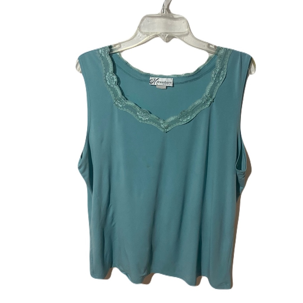 3 for $10 Dressbarn Turquoise Camisole